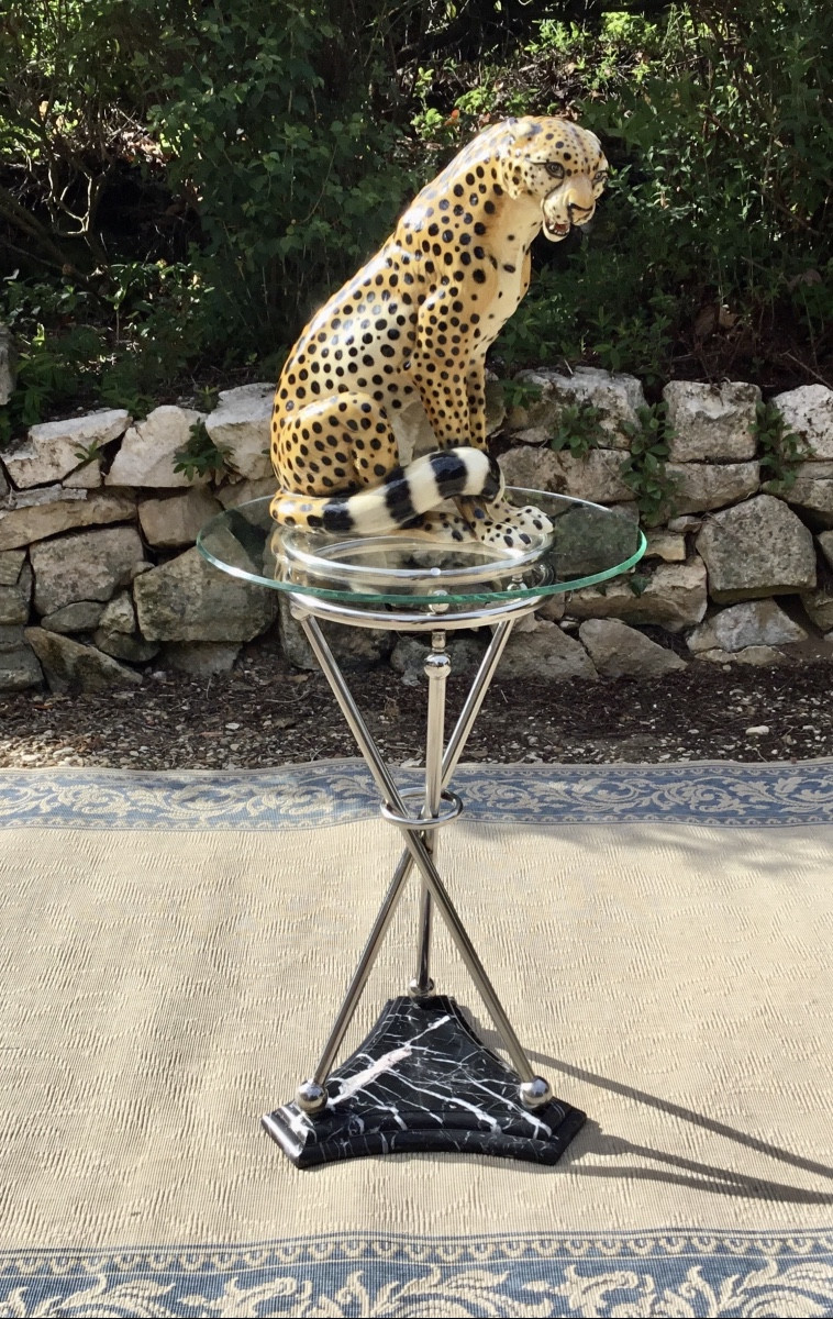 Guépard en céramique -photo-4