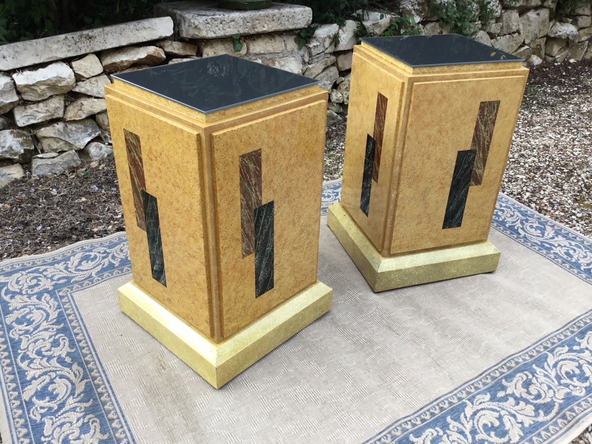 Pair Of Ornate Columns -photo-2