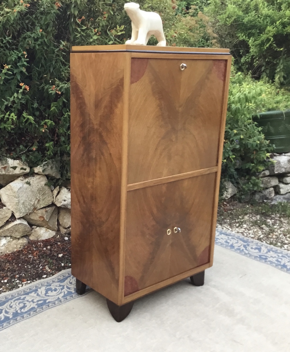 Art Deco Secretary Desk-photo-4