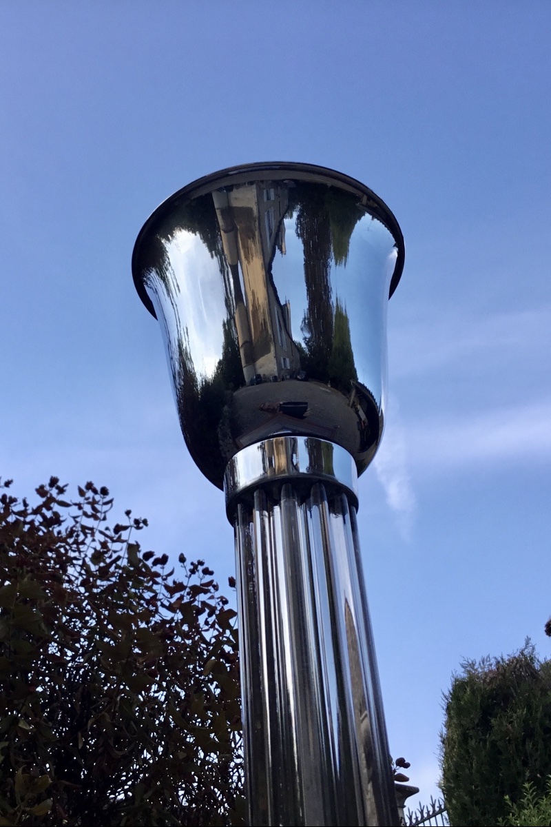 Vintage Art Deco Tulip Lamp-photo-1