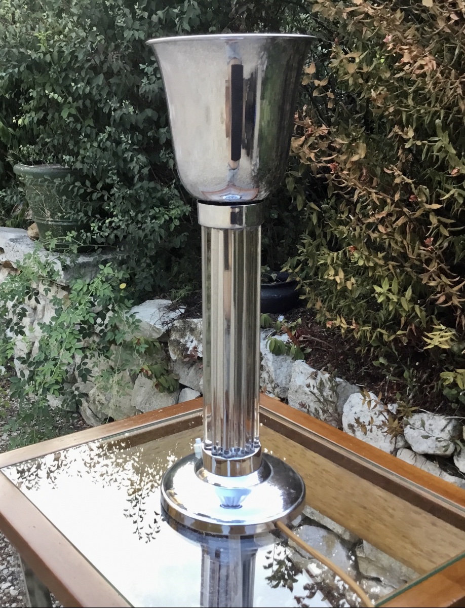 Vintage Art Deco Tulip Lamp