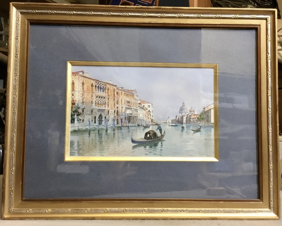 Watercolor Of Venice From The Late 19th Century-photo-2