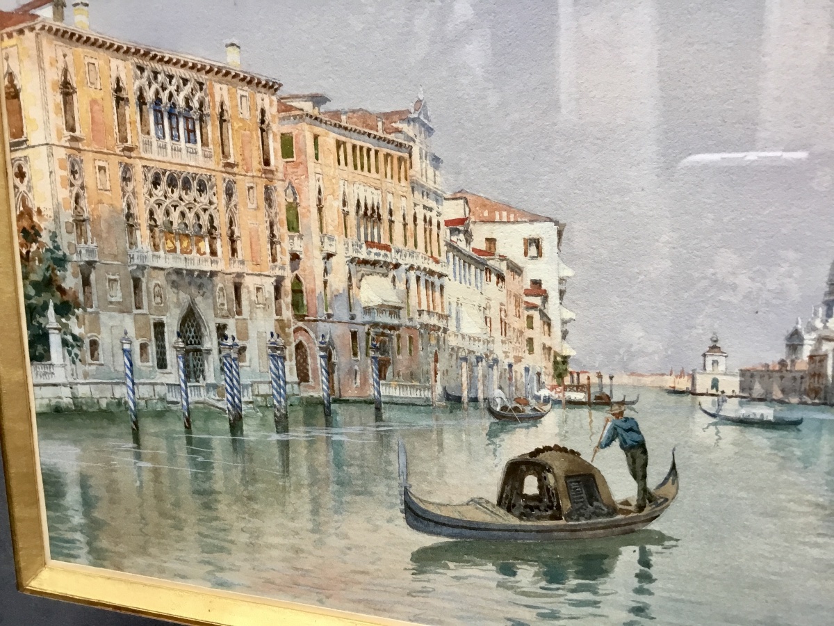 Watercolor Of Venice From The Late 19th Century-photo-4