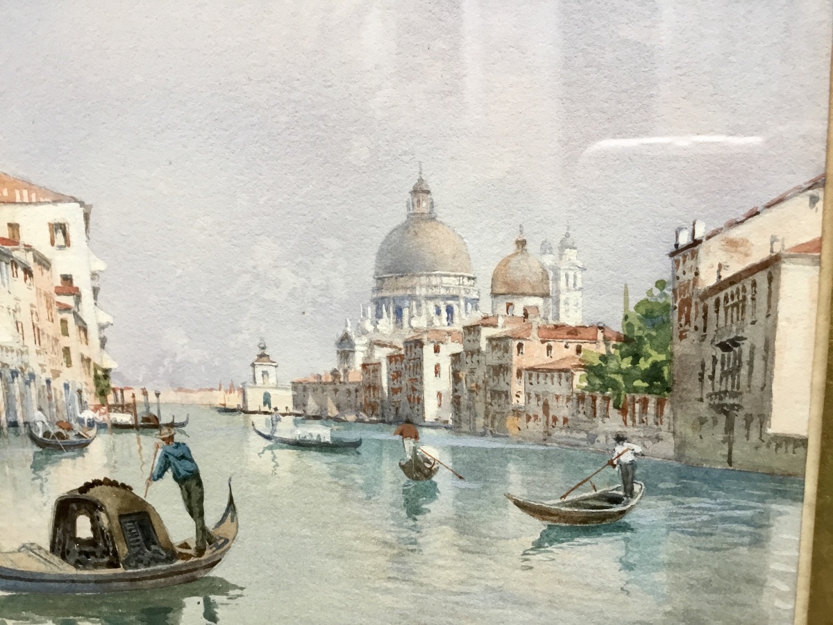 Watercolor Of Venice From The Late 19th Century-photo-1