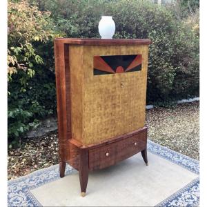 Bar Cabinet Attributed To Maurice Jallot 