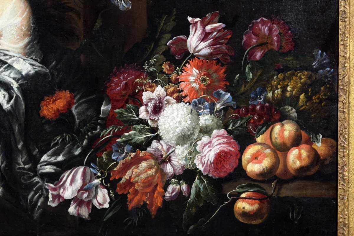Still Life, Gaspar Peeter De Verbruggen The Younger And Pieter Ykens, 17th Century-photo-3