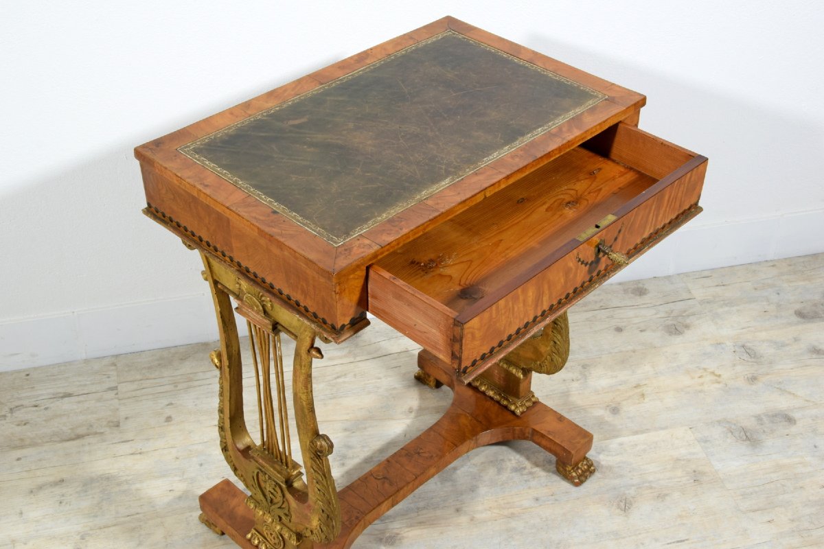 19th Century, Tuscany Charles X Wood Coffee Table -photo-4