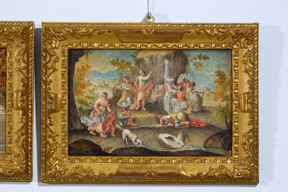 17th Century, Four French Paintings Depicting Biblical Subjects-photo-4