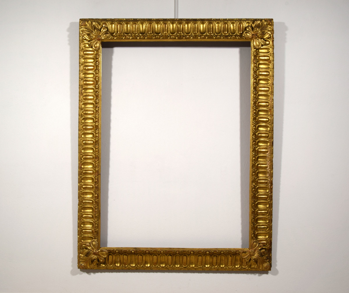 Pair Of Tuscany Baroque Giltwood Mirrors, Mid 18th Century-photo-3