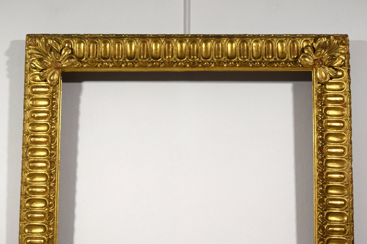 Pair Of Tuscany Baroque Giltwood Mirrors, Mid 18th Century-photo-3