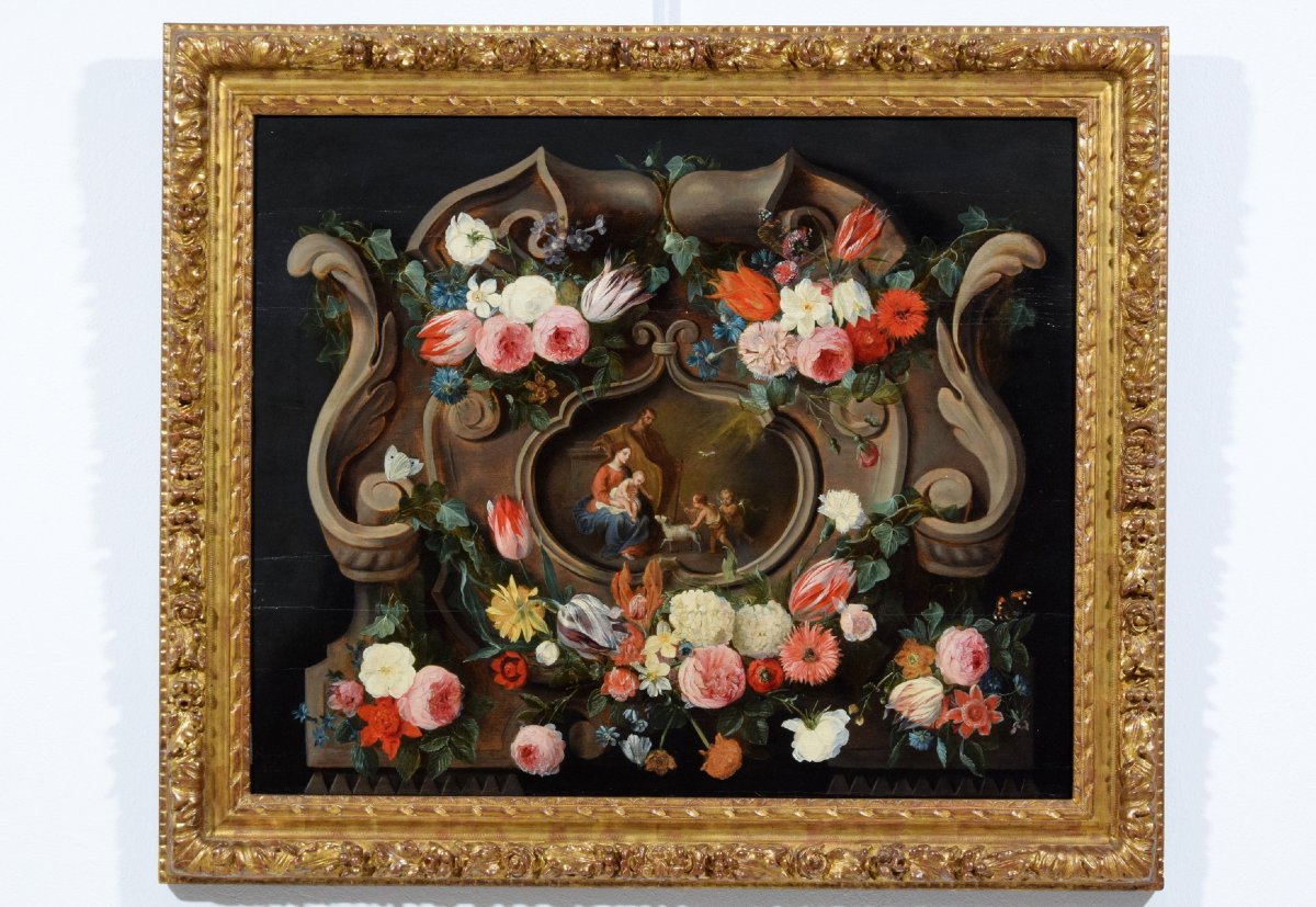 Jan Van Kessel I And Jan Van Balen, Still Life, First Half Of The 17th Century-photo-3