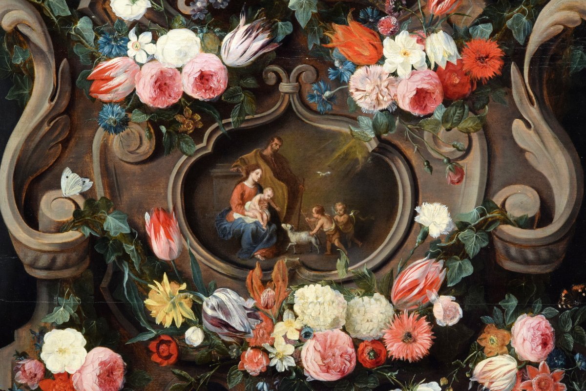 Jan Van Kessel I And Jan Van Balen, Still Life, First Half Of The 17th Century-photo-2