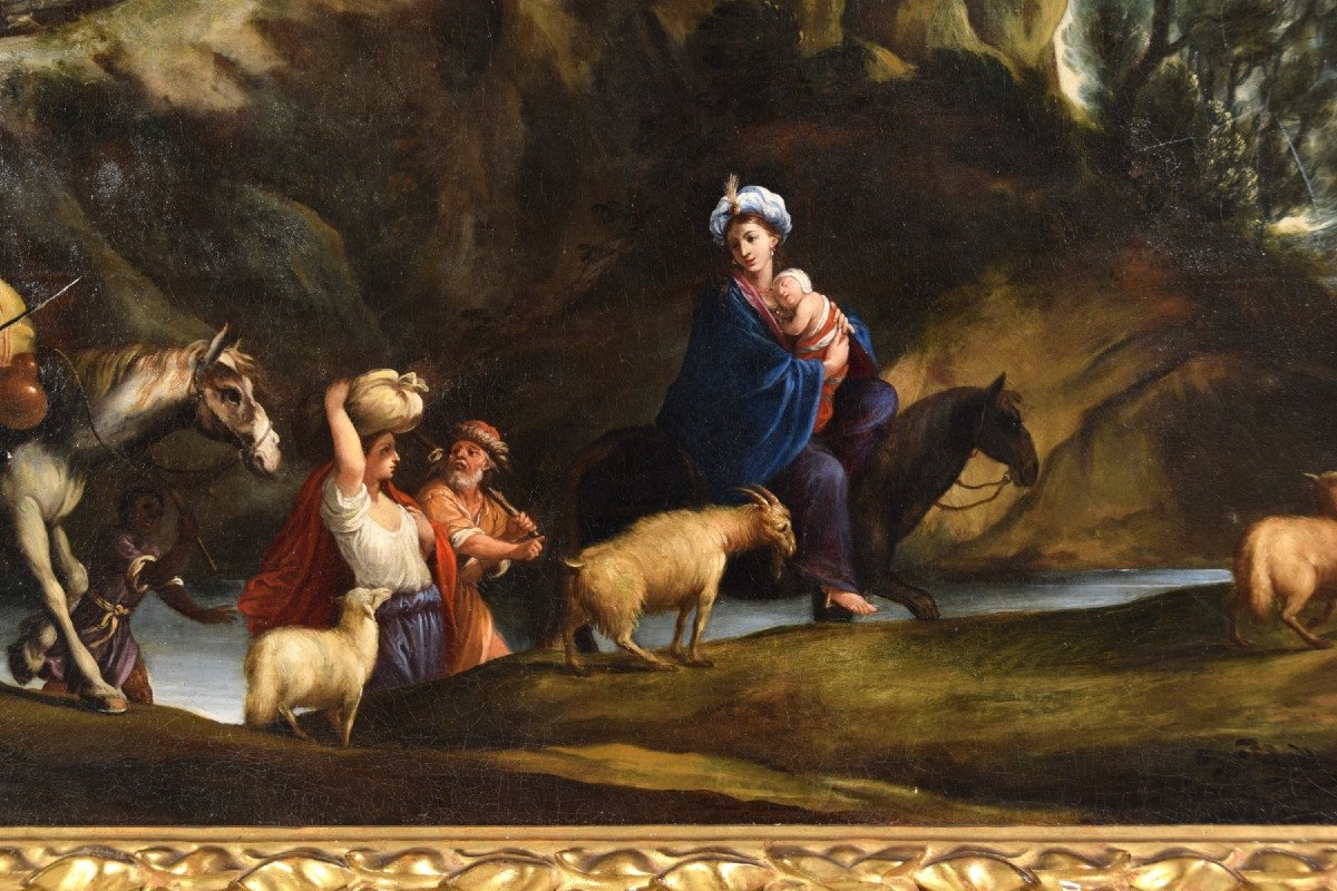 Pier Francesco Cittadini, Jacob Et Sa Famille Se Rendent En Egypte, XVIIe Siècle-photo-3