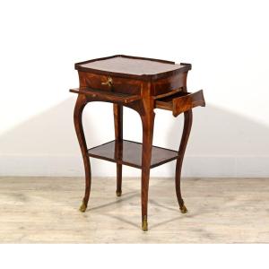 18th Century, Italian Barocchetto Veneer Wood Center Table