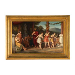 École De Danse En Grèce Antique, XIXe Siècle, Johan Raphael Smith