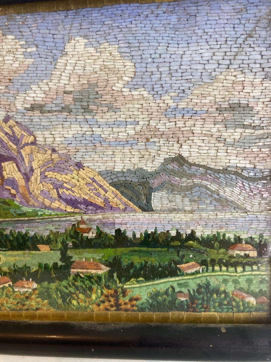 Micromosaïque Venise Milieu XIX ème.-photo-3