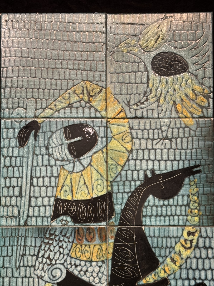 Panneau en céramique Lespinasse.-photo-2