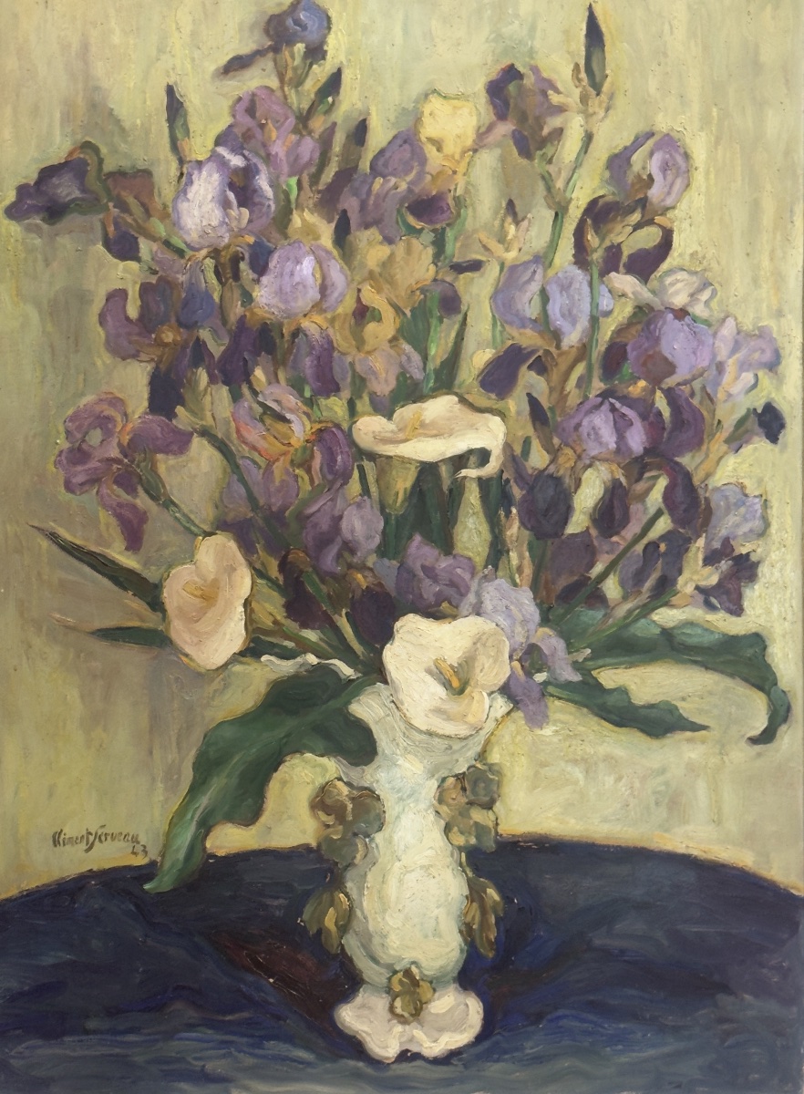 Bouquet d’iris par Clément Serveau.-photo-2
