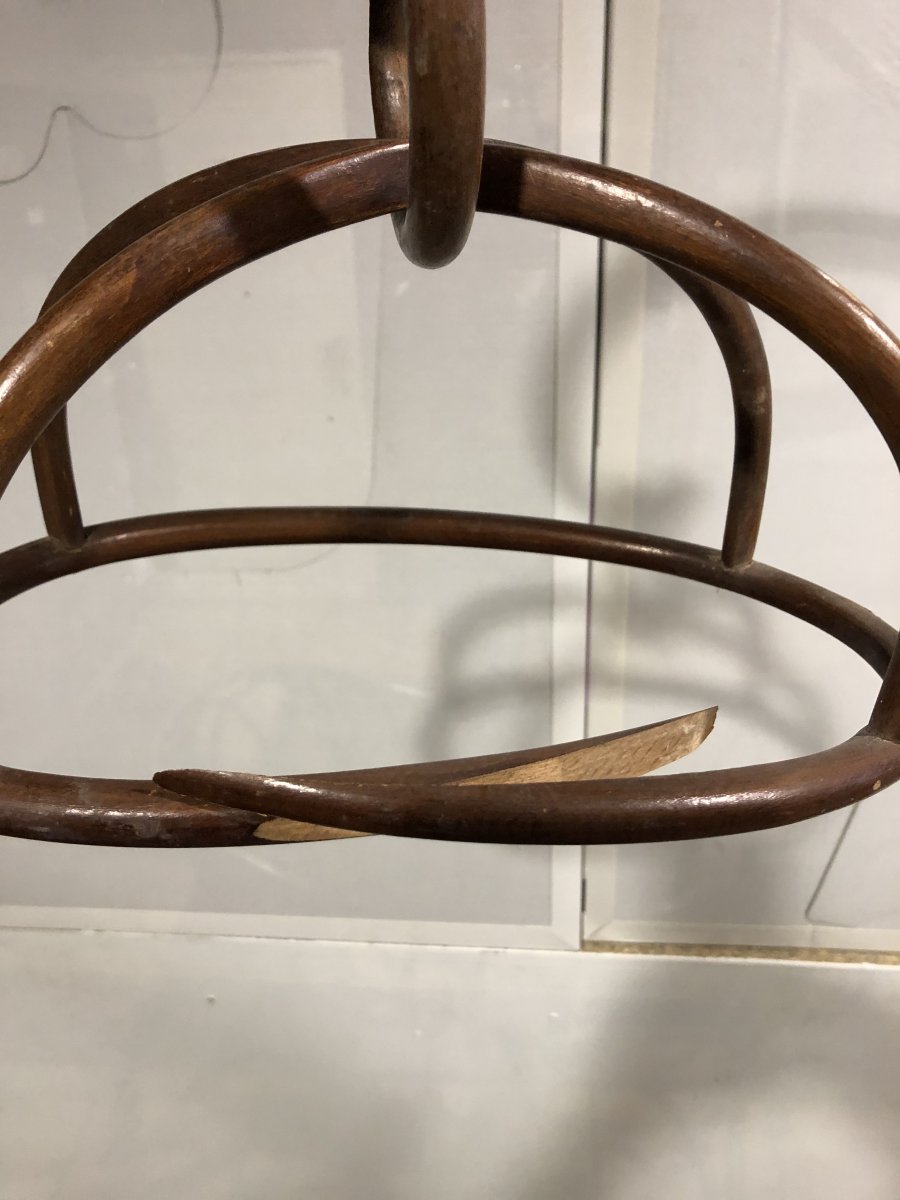 Berceau  en bois courbé Par Thonet-photo-5