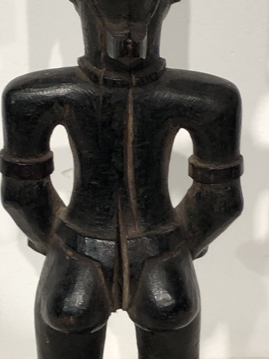 Rare Statuette Masculine Senoufo - Côte D’ivoire -photo-4