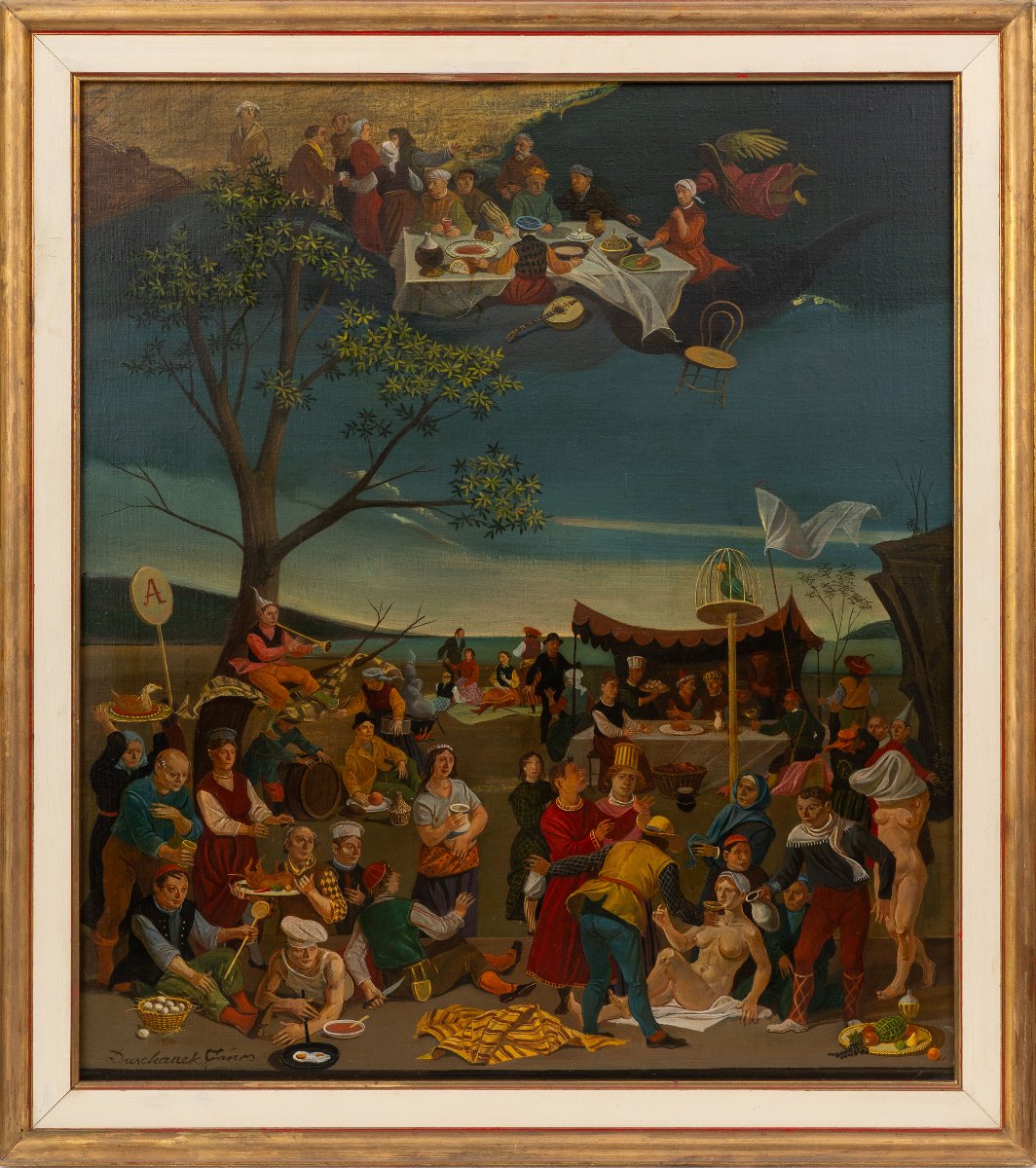 János Duschanek (1947–2013): The Banquet