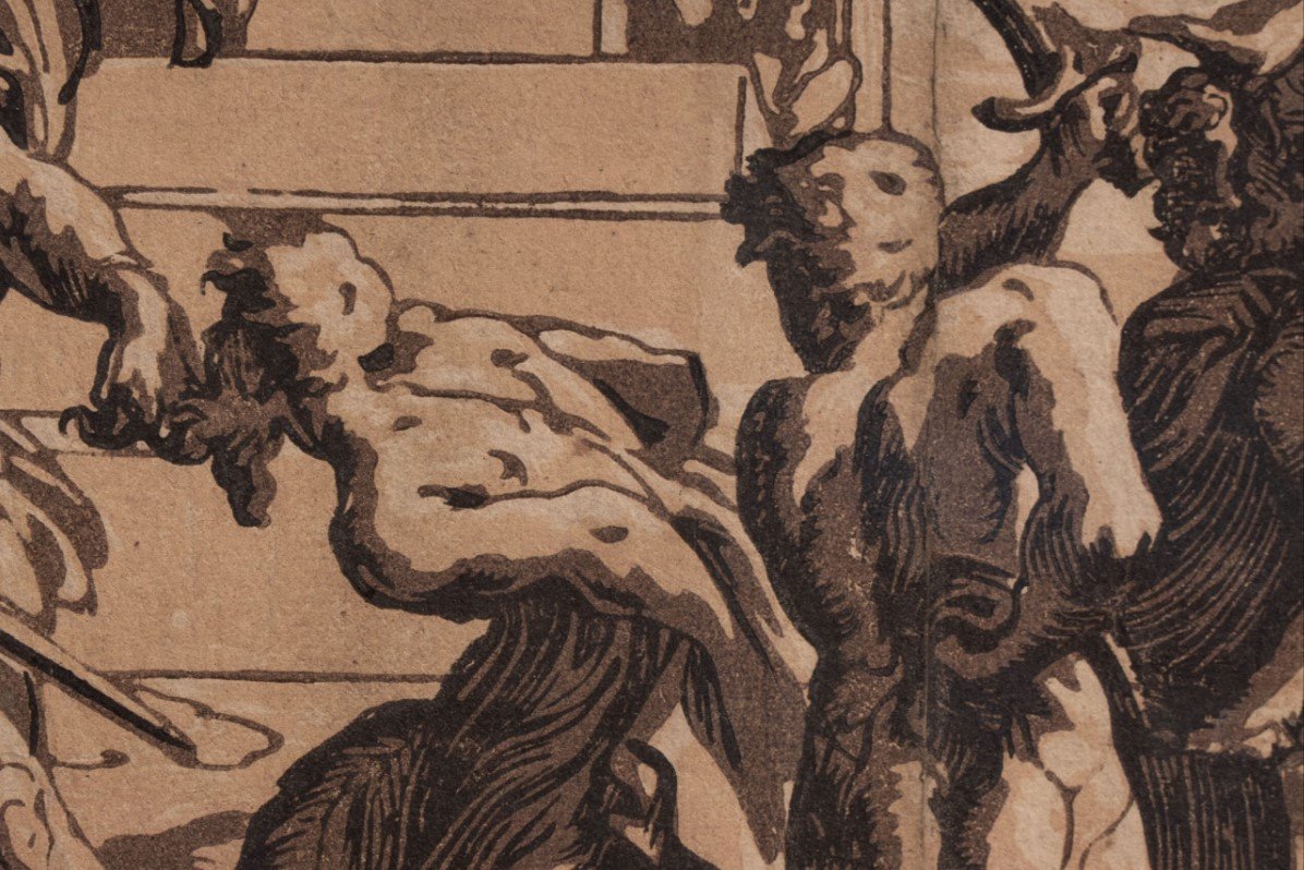 Antonio Da Trento (1508–1550): The Martyrdom Of Saint Paul-photo-2