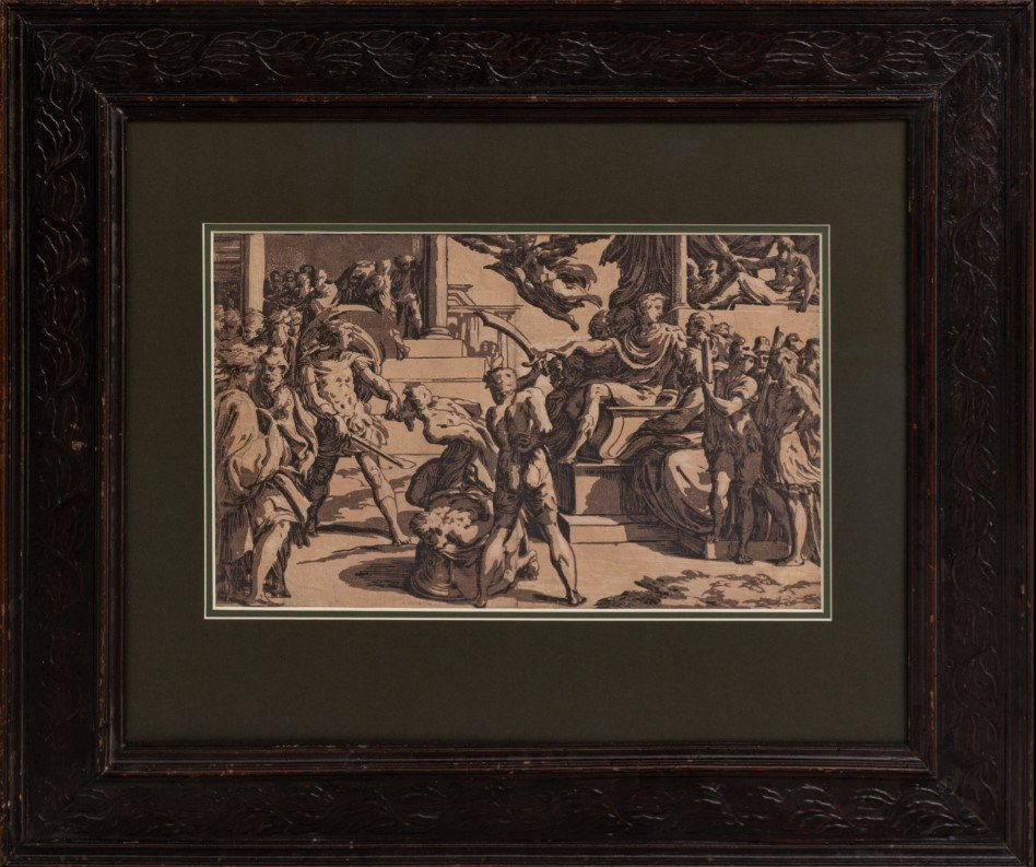 Antonio Da Trento (1508–1550): The Martyrdom Of Saint Paul