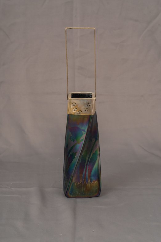 Loetz Iridescent Glass Vase-photo-3