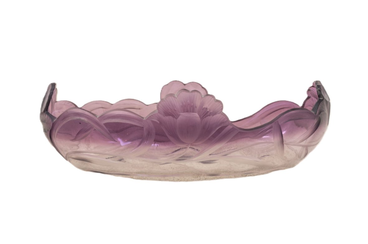Moser Purple Glass  Bowl
