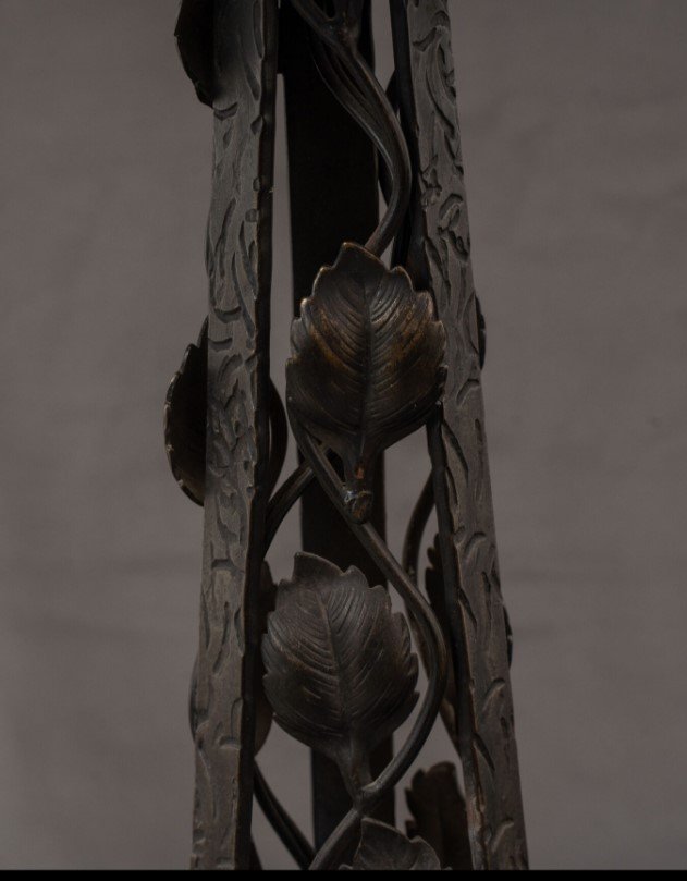 Art Nouveau Table Lamp, C. 1900-photo-1