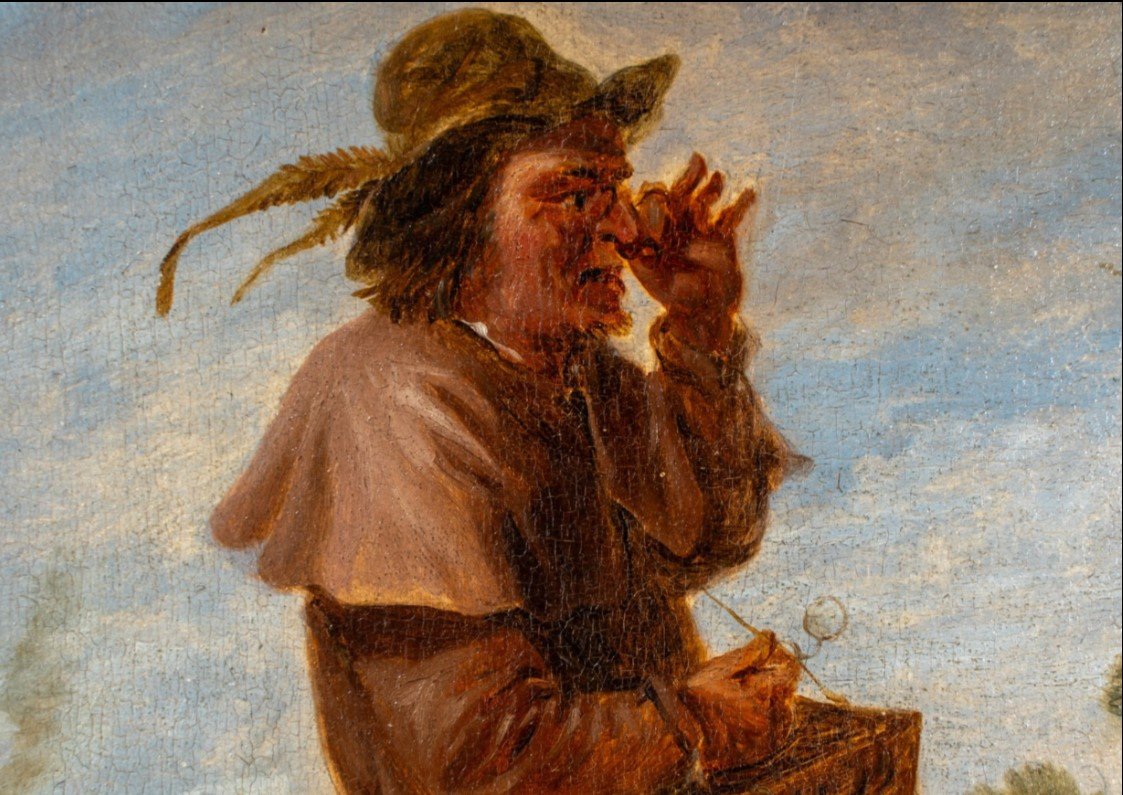  From The Circle Of David Teniers The Younger (1610–1690): The Traveling Optician-photo-2