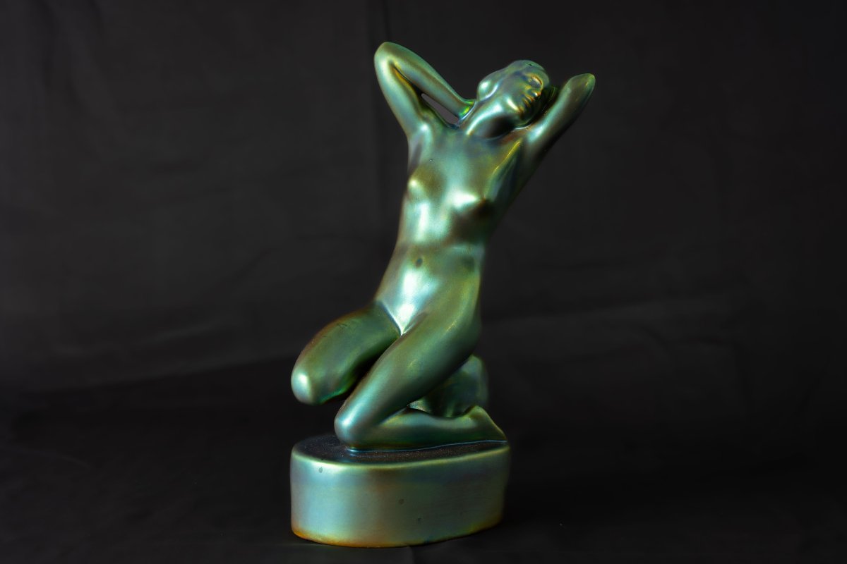 Zsolnay Eosine “desire” – Nude Woman-photo-3