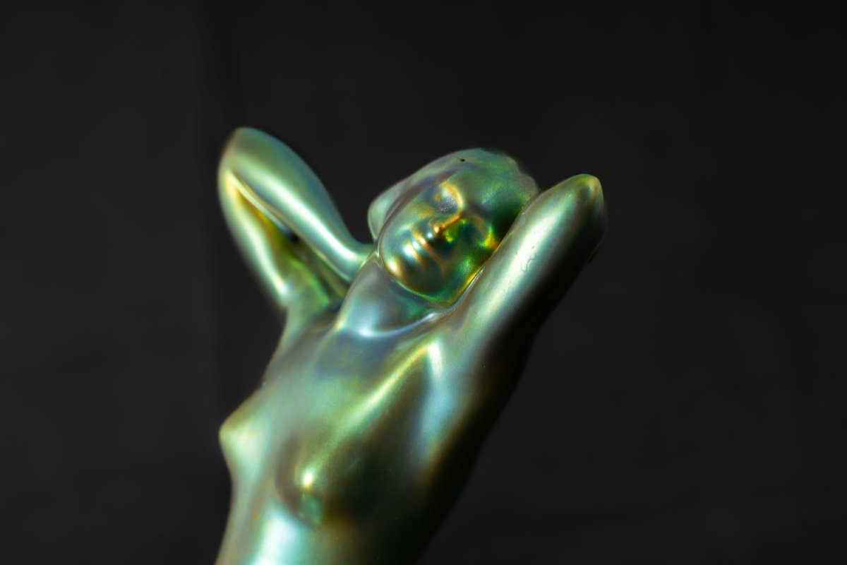 Zsolnay Eosine “desire” – Nude Woman-photo-4
