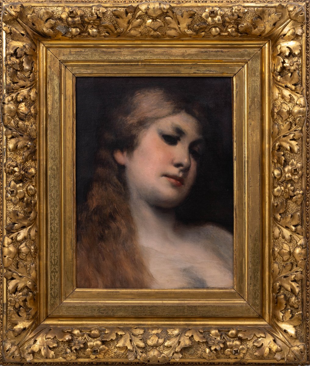 Gabriel Cornelius von Max (1840–1915) : Portrait de femme