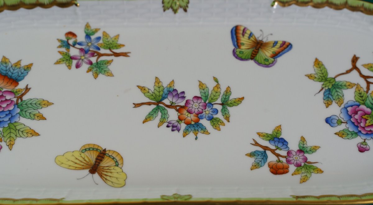 Herend Victoria (vbo) Dessert Set For Six People-photo-3