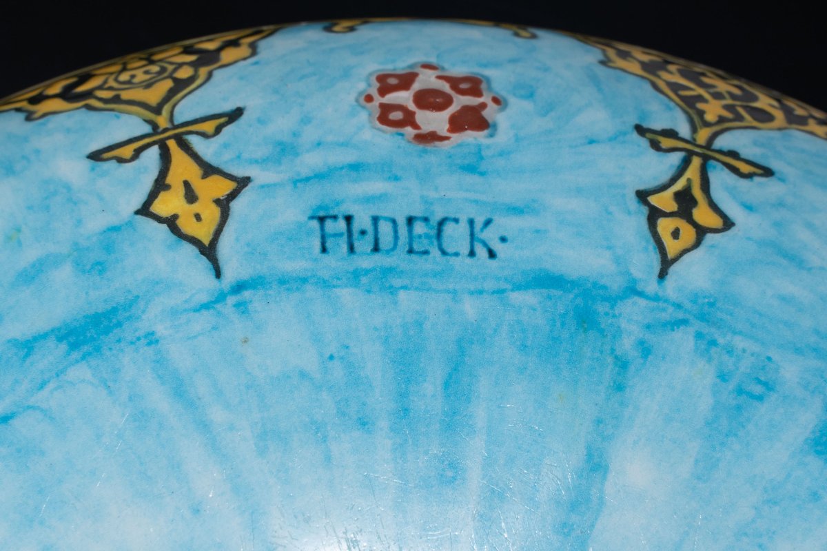 Théodore Deck (1823–1891): Iznik-style Bowl-photo-3
