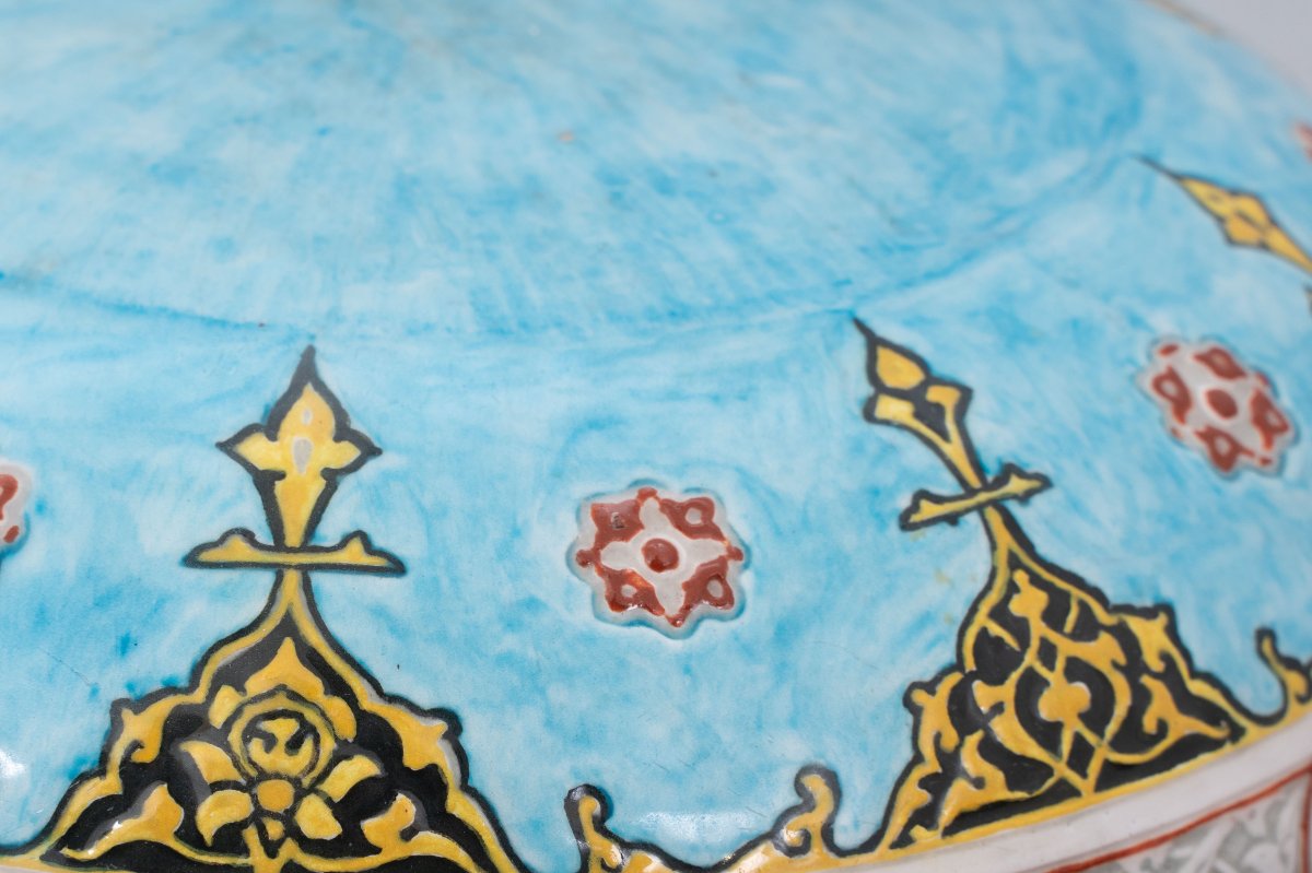Théodore Deck (1823–1891): Iznik-style Bowl-photo-4