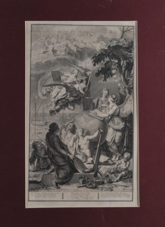 Bernard Picart (1673–1733): Allegory Of The Sciences