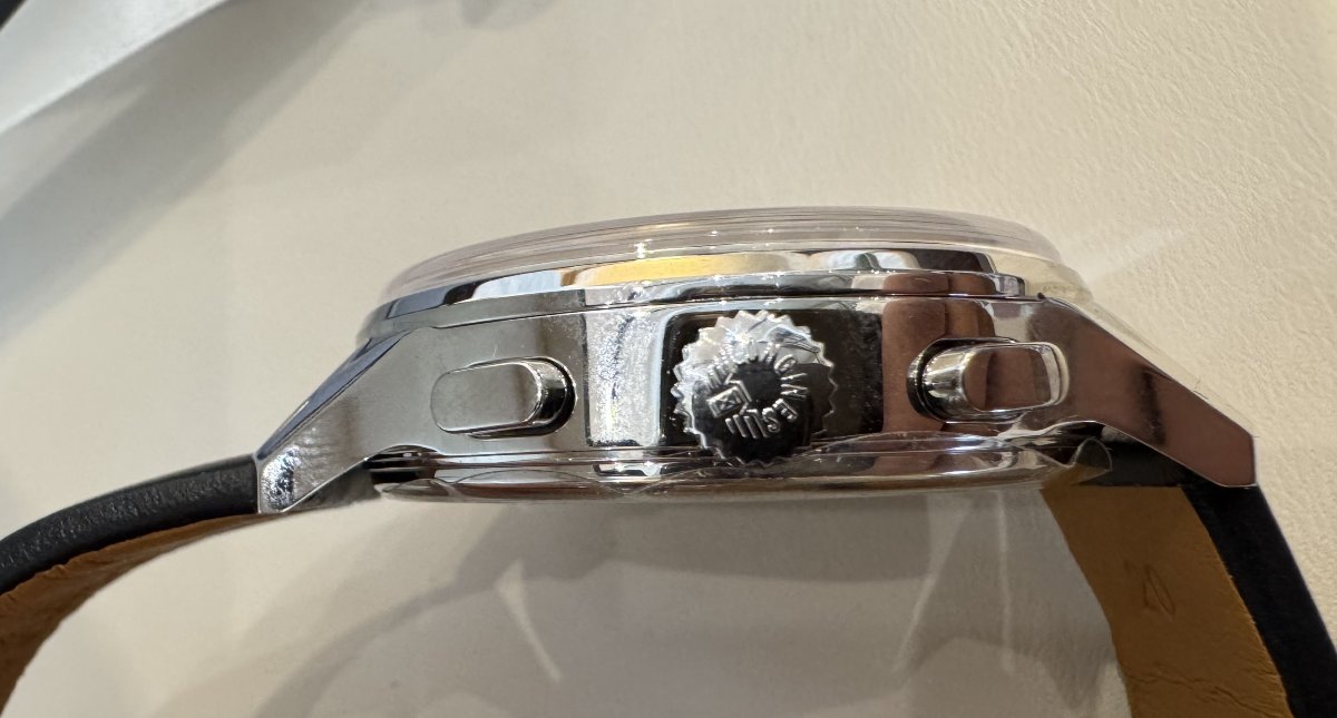 Longines Heritage Chronograph – Automatique – Ensemble complet avec boîte et documentation d’or-photo-2