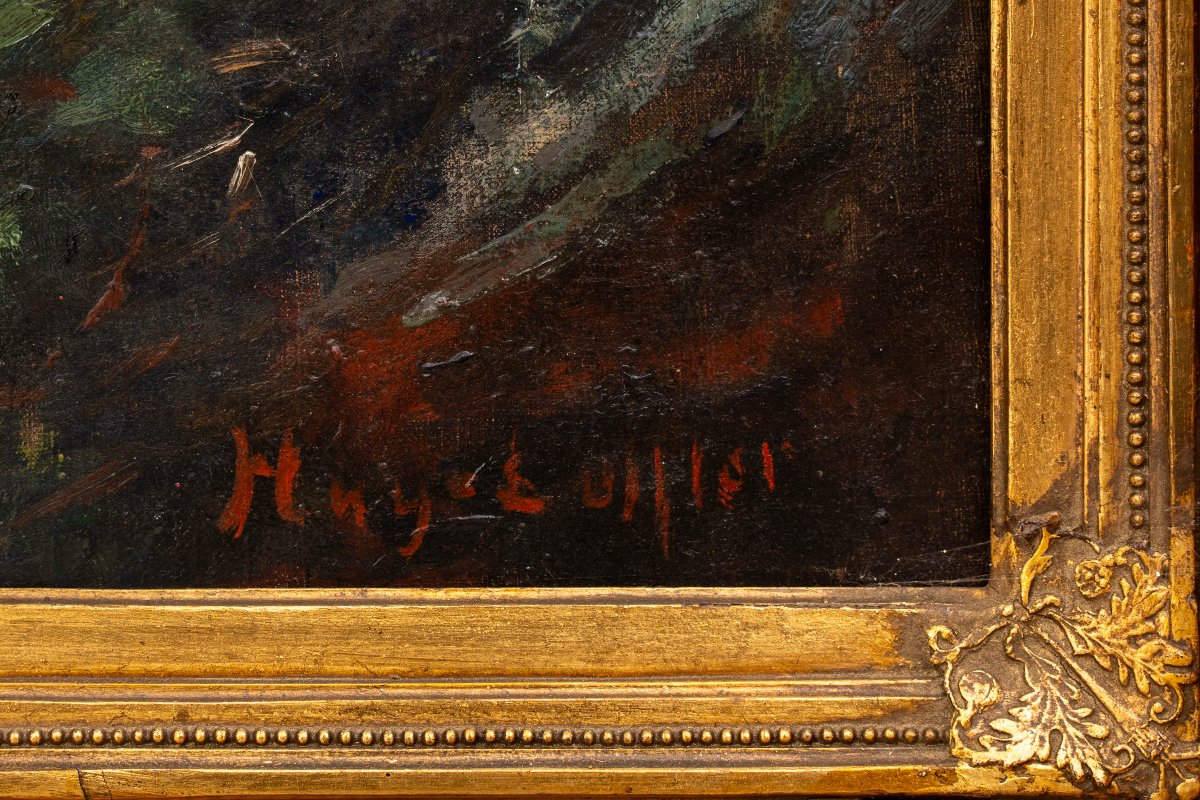 Hugo Löffler – Nymphes au bord d’un lac-photo-2