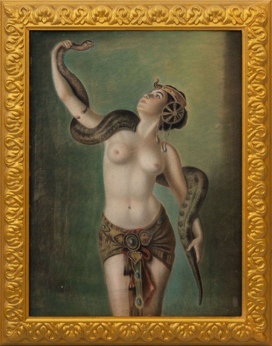 Artiste inconnu : Nu féminin orientaliste