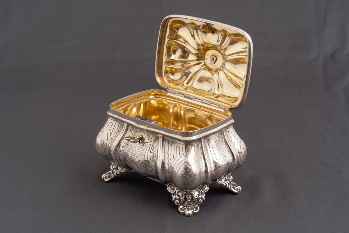 Silver Etrog Box — A Jewish Ritual Object-photo-2
