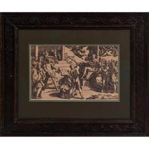 Antonio da Trento (1508–1550) : Le Martyre de saint Paul