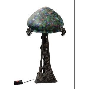 Art Nouveau Table Lamp, C. 1900