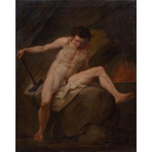École française du XVIIIe siècle : Vulcain