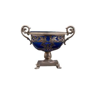 Centre de table en argent français, vers 1830