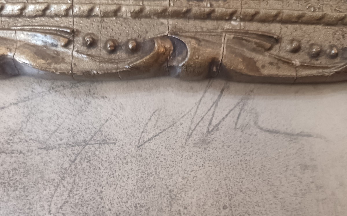 Étude d'homme nu au fusain et crayon, fin XIXe / début XXe siècle-photo-3