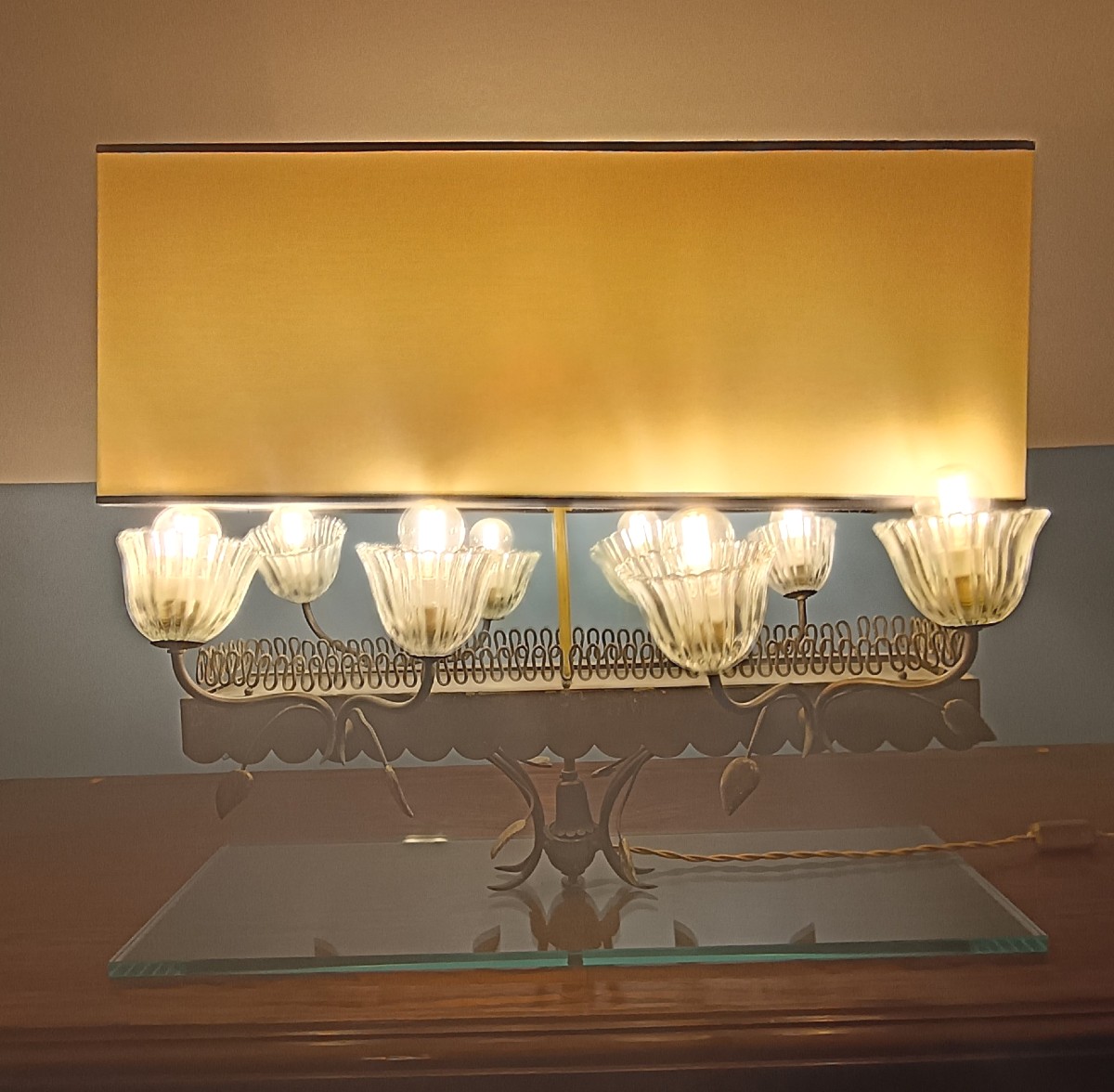 "giardiniera" Rectangular Table Lamp 1960