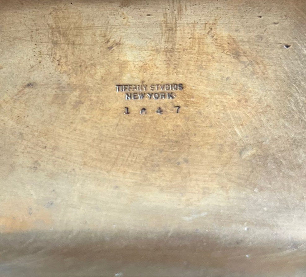 Tiffany Gilt Bronze Lost-wax Cast Paperweight-photo-2