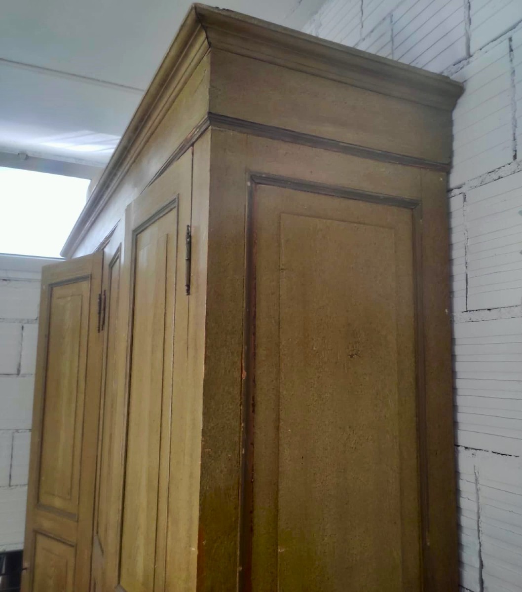 Armoire bolognaise du XIXe siècle provenant d'un ancien palais-photo-3